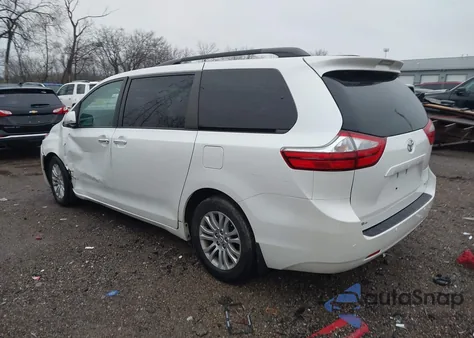 2015 Toyota Sienna Xle 8 Passenger from USA, damaged, VIN 5TDYK3DC4FS647798